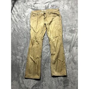 Freeworld Night Train Pants Mens 34x29 Brown Tan Regular A71